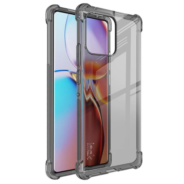 Bild 1, IMAK Motorola Edge 40 Pro 5G Skal Shockproof TPU Tonad Svart