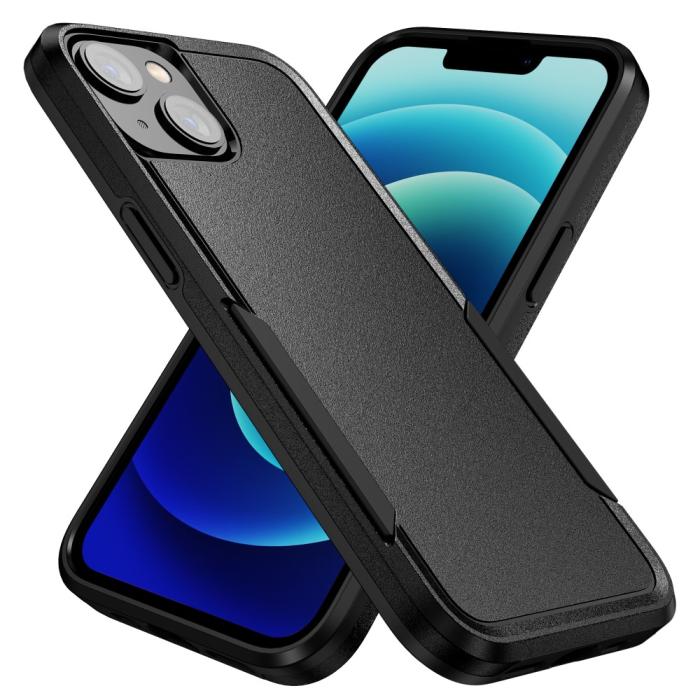 Bild 1, iPhone 15 Skal Hybrid Tough Armor Svart