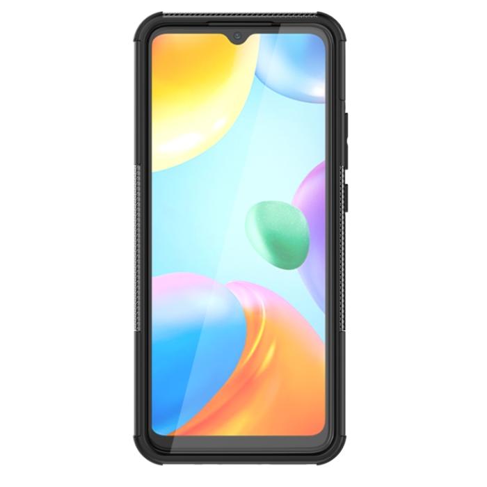 Bild 3, Xiaomi Redmi 10C Skal Ultimata Stöttåligt med Stöd Svart