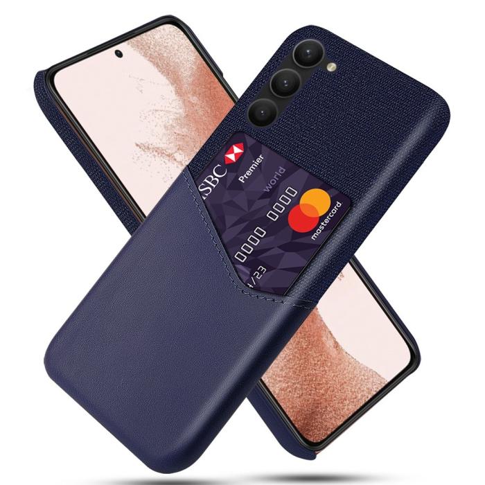 Bild 1, KSQ Samsung Galaxy S23 Plus Skal Med Kortfack Blå