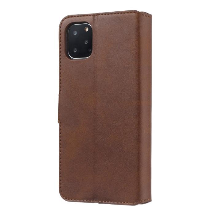 Bild 4, iPhone 11 Pro Fodral Solid Läder Brun