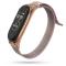 Tech-Protect Xiaomi Mi Smart Band 5 / 6 Nylon Armband Roséguld