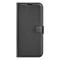 Motorola Moto G71 Fodral Litchi Textur Svart