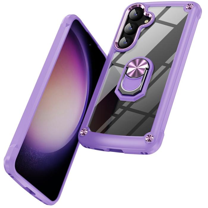 Bild 2, Samsung Galaxy S26 Skal Shockproof Ring Hybrid Lila