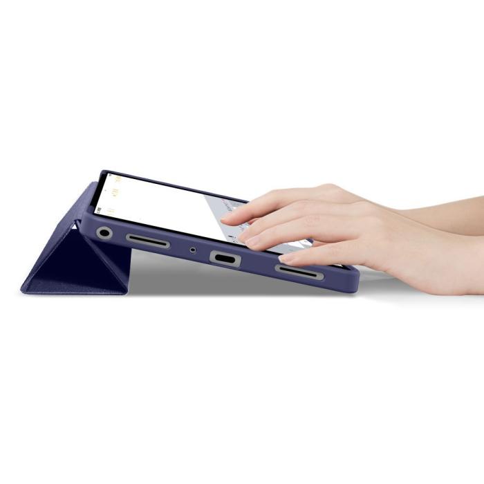 Bild 6, Tech-Protect Galaxy Tab A11 Plus/A9 Plus Fodral SmartCase Navy