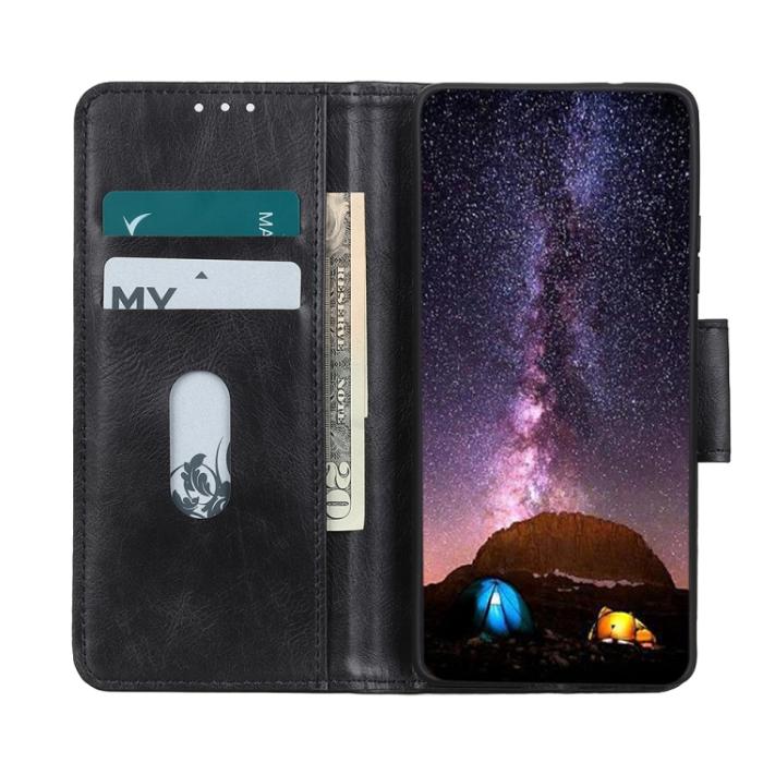 Bild 4, OnePlus 11 5G Fodral Crazy Horse Läder Svart