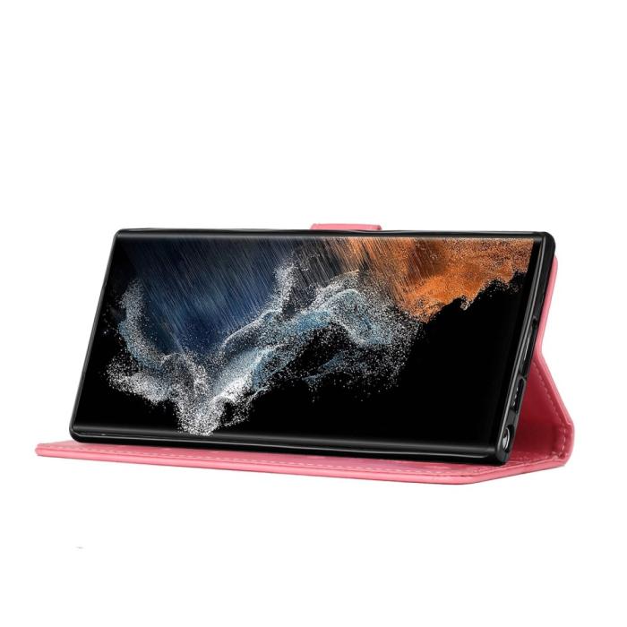 Bild 5, Samsung Galaxy S23 Ultra Fodral Med Tryck Rosa
