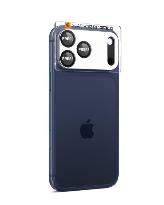 Bild 3, Spigen iPhone 17 Pro Max Linsskydd Optik Pro GLAS.tR 