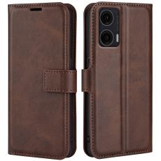 Motorola Moto G35 5G Fodral L&auml;der Brun