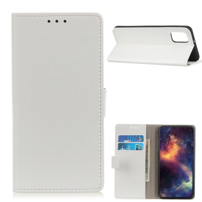 Bild 1, Samsung Galaxy A02s - Plånboksfodral - Vit