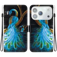 iPhone 18 Pro/17 Pro Fodral Med Tryck Peacock