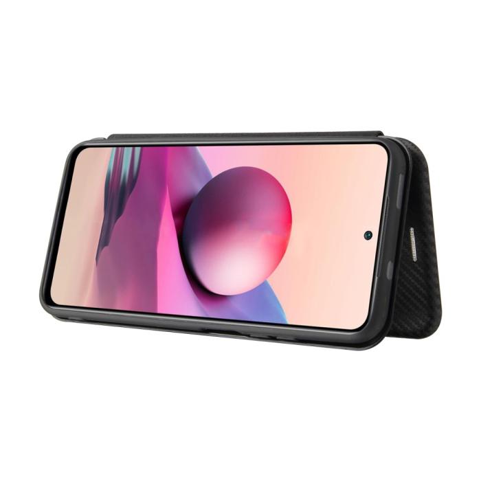 Bild 6, Xiaomi Redmi Note 10S - Kolfiber Textur Fodral - Svart