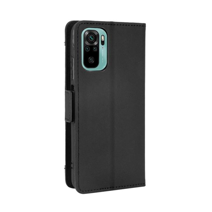 Bild 6, Xiaomi Redmi Note 10S - Fodral Med Avtagbart Kortfodral - Svart
