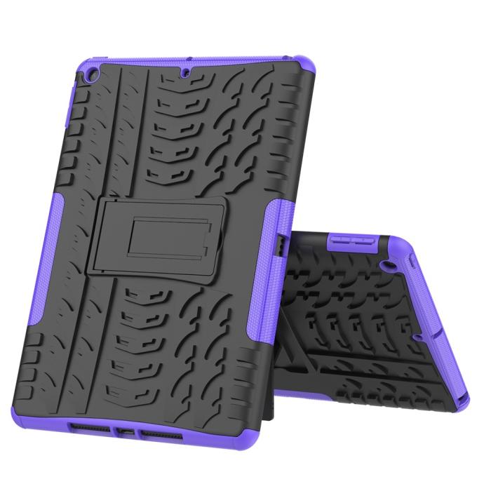 Bild 2, iPad 10.2 2019/2020/2021 Skal Rugged Kickstand Armor Lila