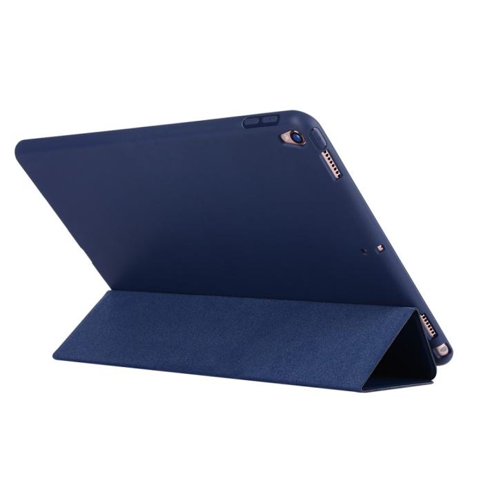 Bild 5, iPad Air 10.5 (2019) / Pro 10.5 (2017) - Tri-Fold Fodral - Mörk Blå