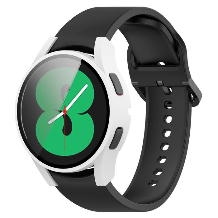 Bild 2, Galaxy Watch FE/4 40 mm Skal Med Skärmskydd Vit