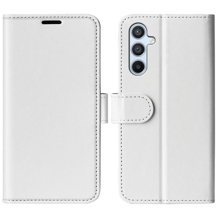 Bild 1, Samsung Galaxy A54 5G Fodral Crazy Horse Läder Vit