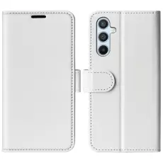 Samsung Galaxy A54 5G Fodral Crazy Horse Läder Vit
