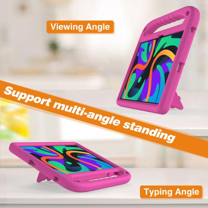 Bild 3, Lenovo Tab M11 Kickstand Skal EVA För Barn Rosa