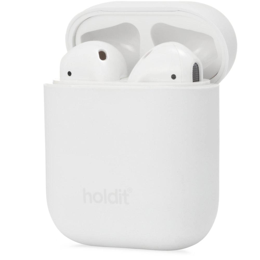 holdit AirPods Nygård Skal Silikon Vit