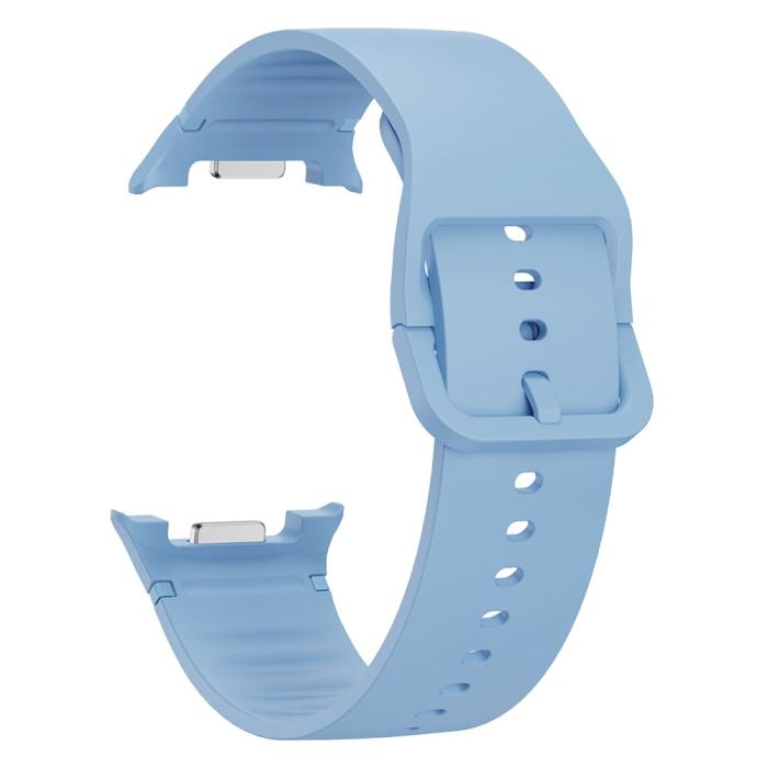 Bild 2, KALEBOL Galaxy Watch 8 46/44/40 mm Armband Silikon Blå
