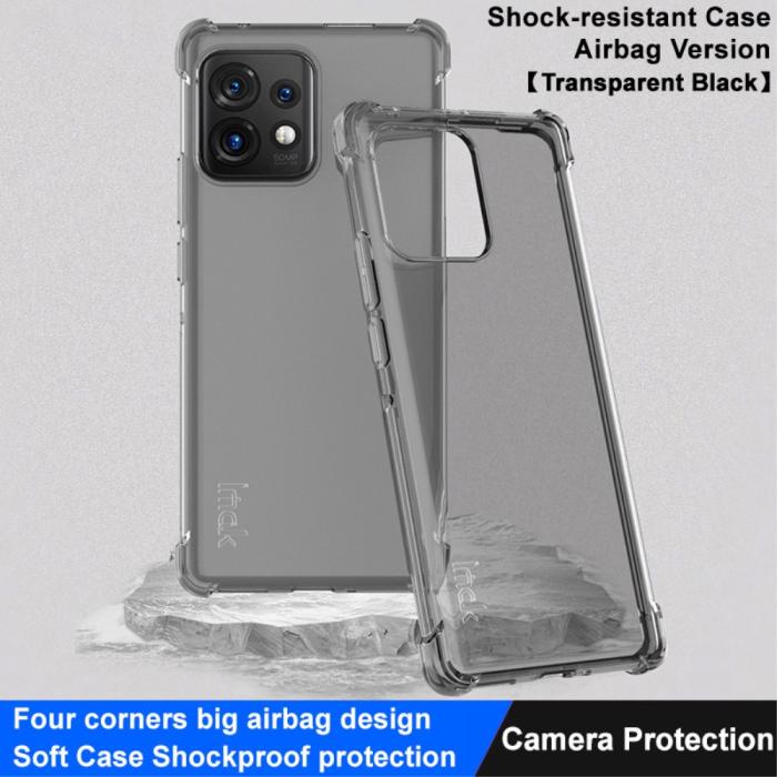 Bild 2, IMAK Motorola Edge 40 Pro 5G Skal Shockproof TPU Tonad Svart