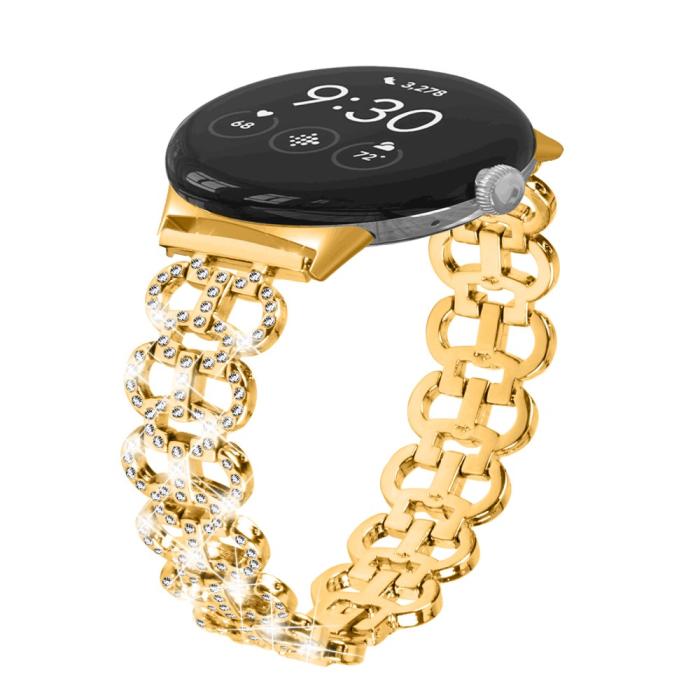 Bild 2, Google Pixel Watch / Watch 2 Kalebassformat Dekor Armband