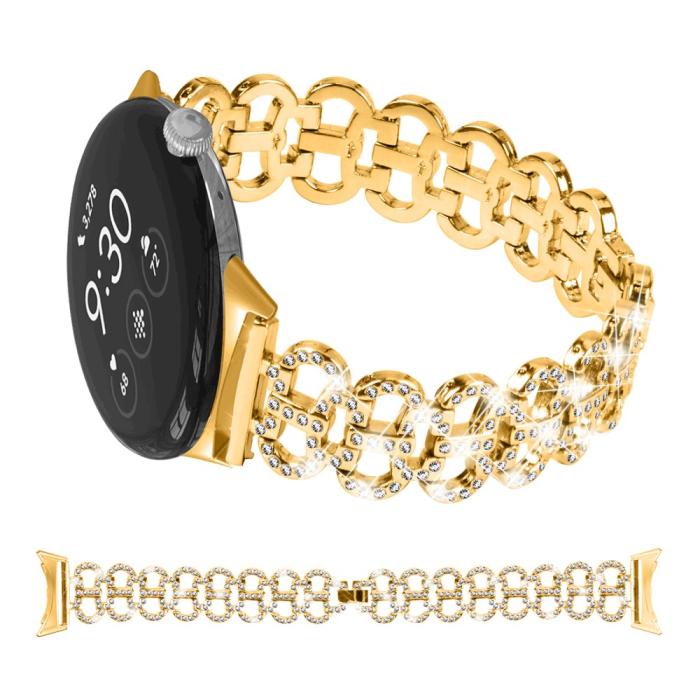 Bild 3, Google Pixel Watch / Watch 2 Kalebassformat Dekor Armband