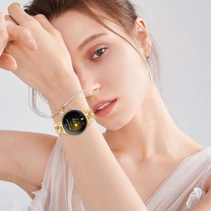 Bild 5, Google Pixel Watch / Watch 2 Kalebassformat Dekor Armband