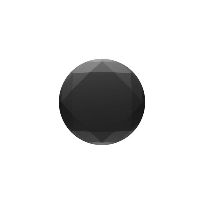 Bild 1, PopSockets Avtagbart Grip med Ställfunktion Premium Metallic Diamond Black