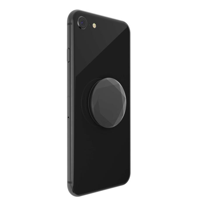 Bild 6, PopSockets Avtagbart Grip med Ställfunktion Premium Metallic Diamond Black
