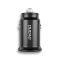 Dudao 20W PD QC Snabbladdare USB-C / USB-A Billaddare Svart
