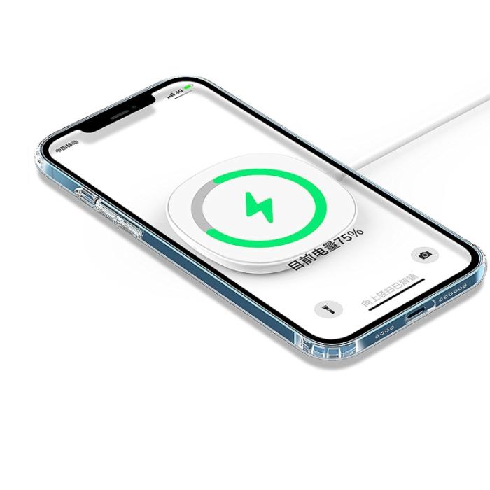 Bild 3, iPhone 14 Skal MagSafe Akryl/TPU Transparent