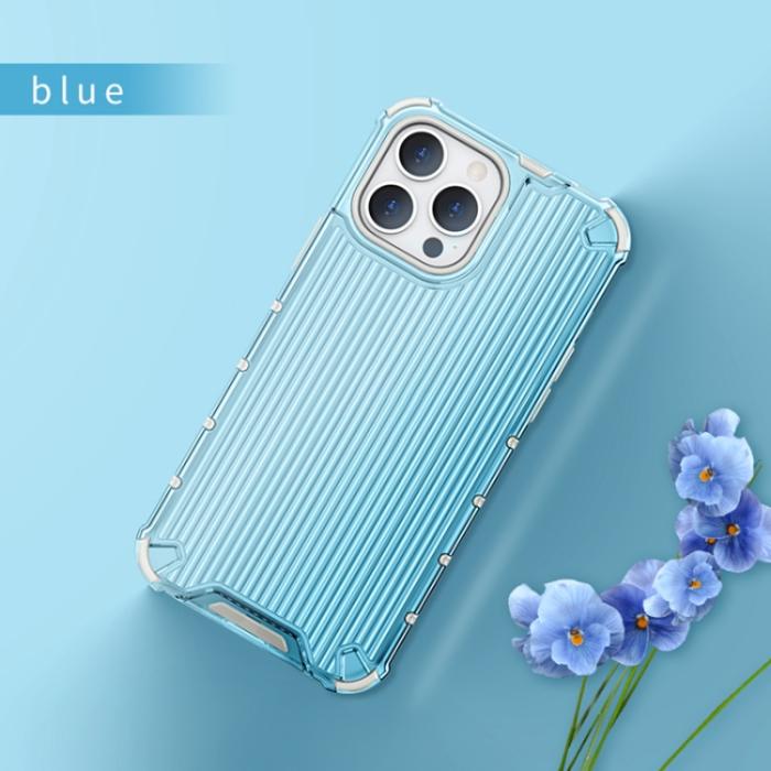 Bild 2, iPhone 13 Skal Shockproof Resväska Design Blå