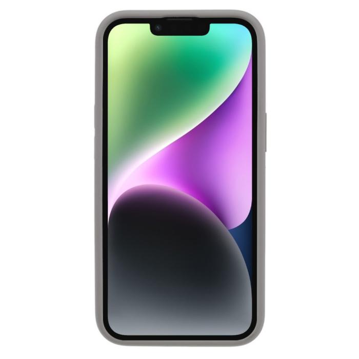 Bild 2, iPhone 15 Plus Skal Liquid Silikon Grå