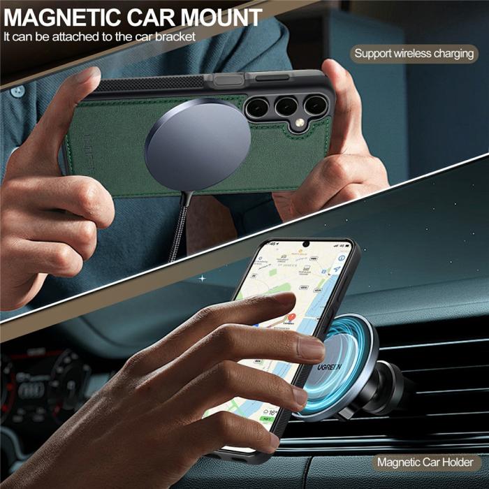 Bild 5, LC.IMEEKE Galaxy S26 Skal MagSafe Avtagbart Kortfack