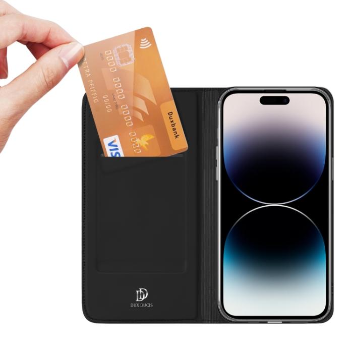 Bild 3, DUX DUCIS iPhone 15 Pro Max Fodral Skin Pro Svart