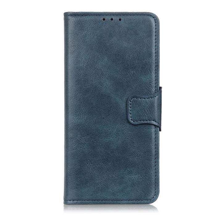 Bild 2, OnePlus 11 5G Fodral Crazy Horse Läder Blå