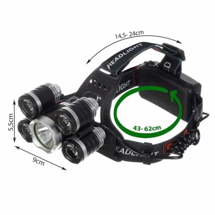 Bild 3, Pannlampa LED Ultra T062 - 2000 Lumen
