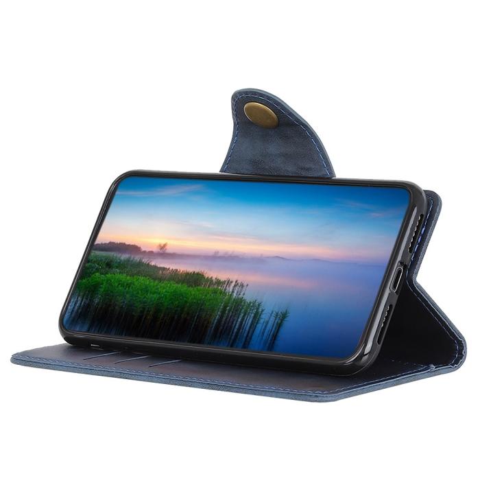 Bild 2, Samsung Galaxy S23 Ultra Fodral Magnetisk Mässing Blå