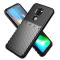 Motorola Moto G9 Play / E7 Plus - Twill Textur Skal - Svart