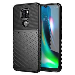 Motorola Moto G9 Play / E7 Plus - Twill Textur Skal - Svart