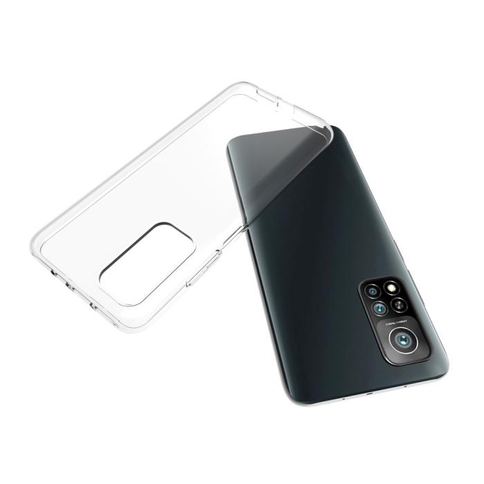 Bild 3, Xiaomi Mi 10T / 10T Pro - Transparent TPU Skal