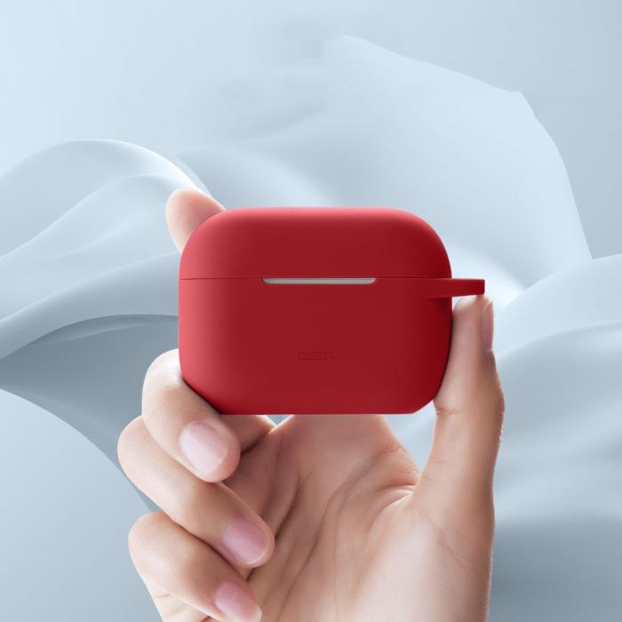 Bild 5, ESR Apple AirPods Pro 1/2 Skal Bounce Röd
