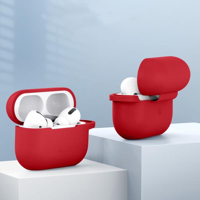 Bild 6, ESR Apple AirPods Pro 1/2 Skal Bounce Röd