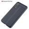 Huawei P20 Pro - Litchi Skal - Navy Blue