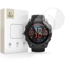 Tech-Protect Garmin Fenix 8 51 mm 2-PACK Sk&auml;rmskydd GlassFit+