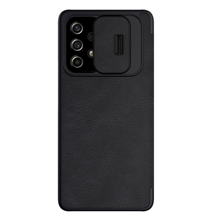 Bild 3, NILLKIN Samsung Galaxy A53 5G Fodral Qin CamShield Svart