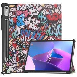 Lenovo Tab P11 Pro Gen 2 Fodral Tri-Fold Graffiti