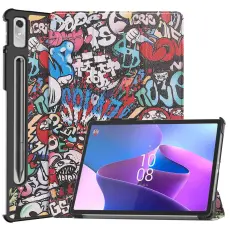 Lenovo Tab P11 Pro Gen 2 Fodral Tri-Fold Graffiti